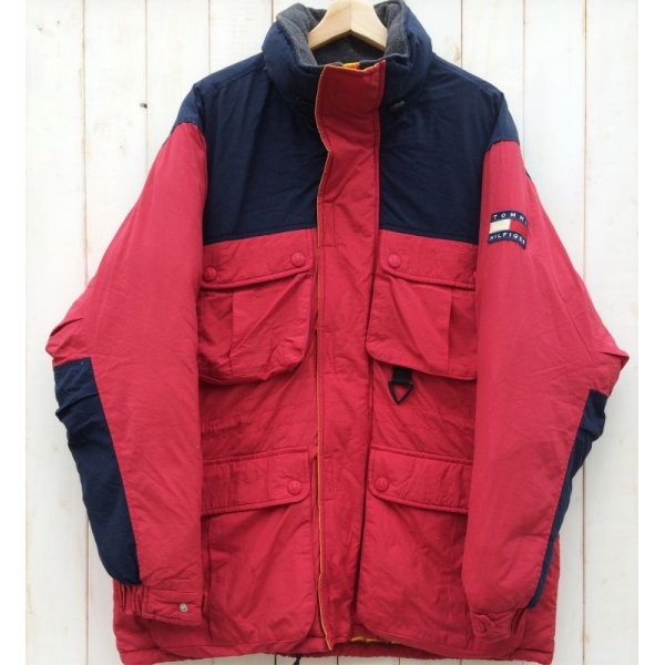 画像2: 90s TOMMY HILFIGER DOWN COAT (2)