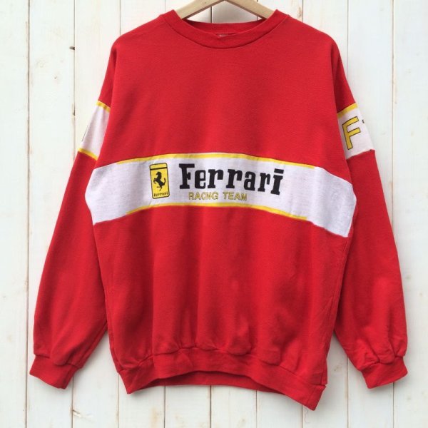 画像1: 80s Ferrari LOGO SWEAT (1)