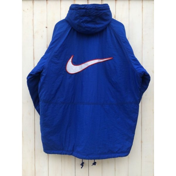 画像3: 90s NIKE BIG SWOOSH BENCH COAT (3)