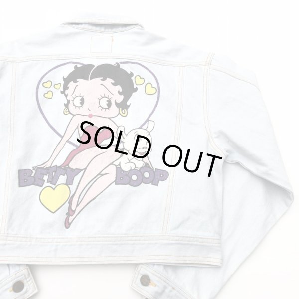 画像3: 90s BETTY BOOP SHORT DENIM JACKET (3)