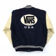 画像2: 90s  VANS WOOL LEATHER STUDIAM JACKET (2)