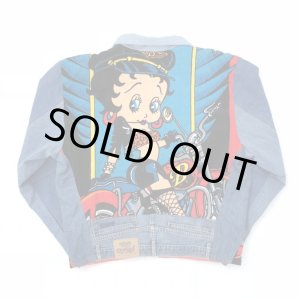 画像: 90s USA製 TOO CUTE 再構築 DENIM JACKET