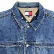 画像4: 90s TOMMY HILFIGER BIG FLAG DENIM JACKET (4)