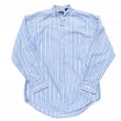 画像1: 90s OLD GAP STAND COLLAR STRIPE SHIRT (1)