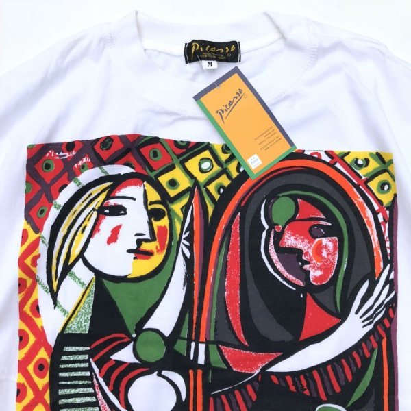 画像2: DEADSTOCK 90s PICASSO ART TEE SHIRT (2)