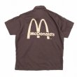 画像1: 70s USA製 HILTON Mc Donald's BOWLING SHIRT (1)