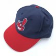 画像1: DEADSTOCK CLEVELAND INDIANS BASEBALL CAP (1)