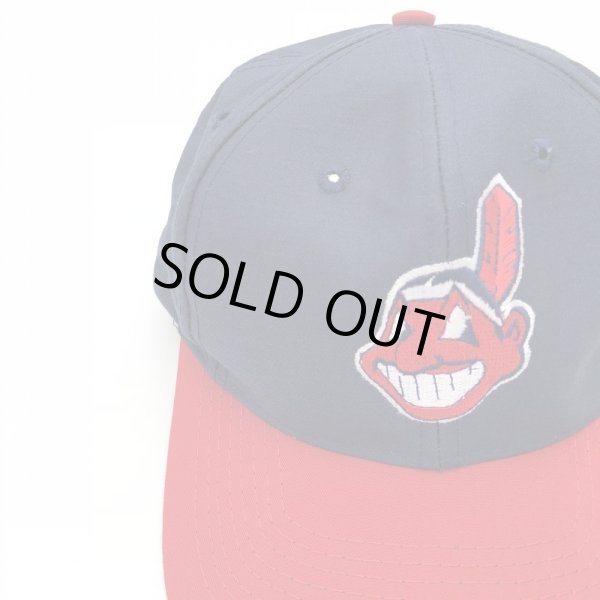 画像2: DEADSTOCK CLEVELAND INDIANS BASEBALL CAP (2)