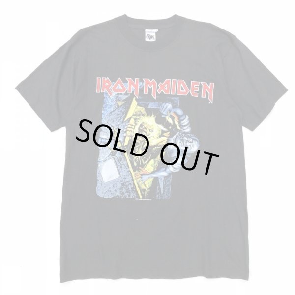 画像1: DEADSTOCK 90s フランス製 IRON MAIDEN BAND TEE SHIRT (1)