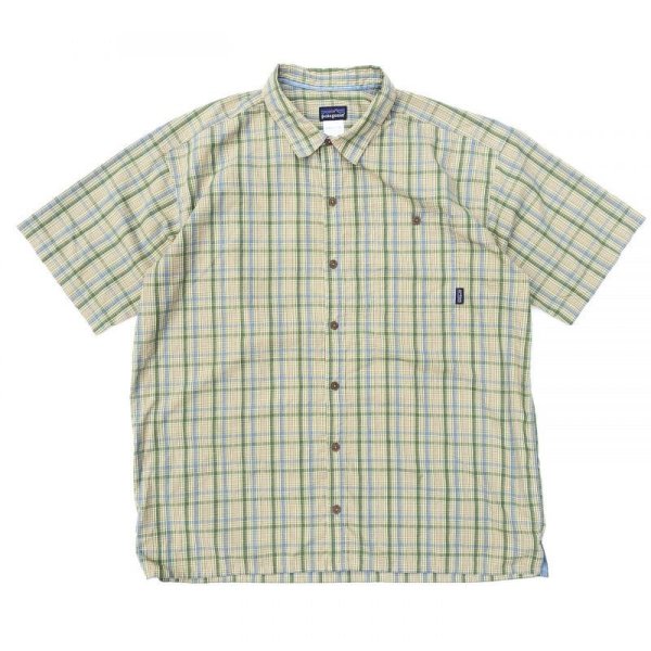 画像1: patagonia SEERSUCKER S/S SHIRT (1)