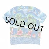 画像: 90s 奈良健康ランド　ALOHA BASEBALL  SHIRT