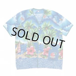 画像: 90s 奈良健康ランド　ALOHA BASEBALL  SHIRT