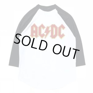 画像: DEADSTOCK 2000s USA製　AC/DC RAGLAN TEE SHIRT