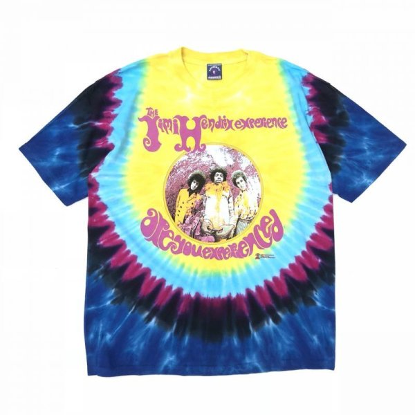 画像1: DEADSTOCK 2000s JIMI HENDRIX TIE DYE TEE SHIRT (1)