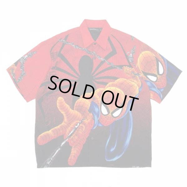 画像1: 00s SPIDERMAN 総柄　SHIRT (1)