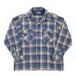 画像1: 70s PENDLETON OPEN COLLAR WOOL L/S SHIRT (1)