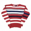 画像1: 90s Ralph Lauren BORDER COTTON KNIT (1)