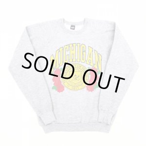 画像: 80s~90s USA製　MICHIGAN COLLEGE SWEAT 