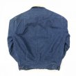 画像2: 70s UNKNOW DENIM BOA JACKET (2)