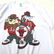 画像2: 90s USA製　LOONEY TUNES KRISS KROSS BULLS TEE SHIRT (2)