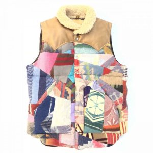 画像: HAND LIGHT×ROCKY MOUNTAIN PATCH WORK CRISTY  VEST