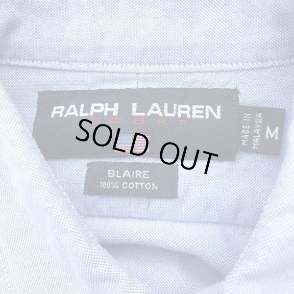 画像4: 90s RALPH LAUREN SPORT OXFORD L/S SHIRT (4)