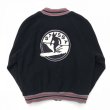 画像1: 90s USA製 OLD STUSSY WOOL STADIUM JACKET (1)