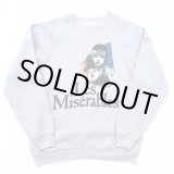 画像: 80s USA製 Les Miserables SWEAT 