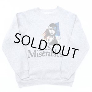 画像: 80s USA製 Les Miserables SWEAT 