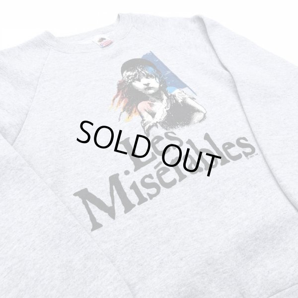 画像2: 80s USA製 Les Miserables SWEAT  (2)