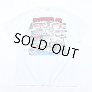 画像: 90s USA製　MAP　ART TEE SHIRT