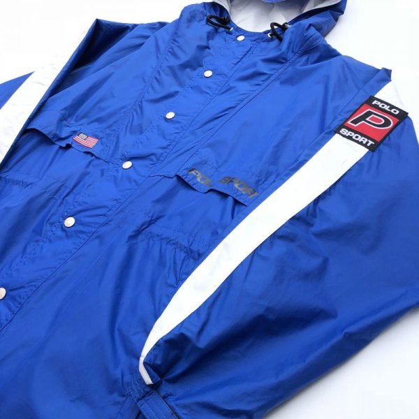 画像2: 90s RALPH LAUREN POLO SPORT P TAG MOUNTAIN PARKA (2)