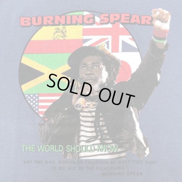 画像3: 02s BURNING SPEAR FINAL TOUR RAGGAE TEE SHIRT (3)