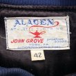 画像5: 80s ALADEN WOOL LEATHER STUDIUM JACKET (5)