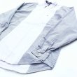 画像2: 90s TOMMY HILFIGER STRIPE DOCKING　L/S SHIRT (2)