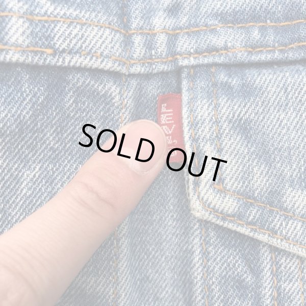 画像4: 70s USA製 LEVI'S 70505 BIGE DENIM JACKET (4)