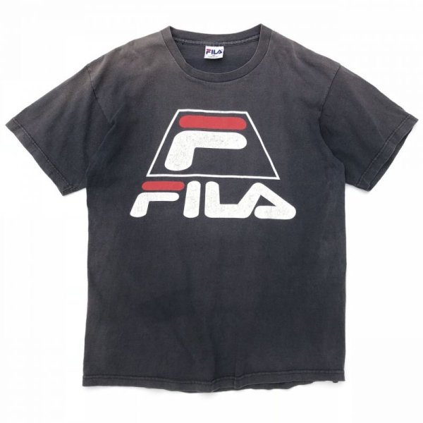 画像1: 90s USA製 FILA GRANDHILL LOGO TEE SHIRT (1)