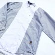 画像4: 90s TOMMY HILFIGER STRIPE DOCKING　L/S SHIRT (4)