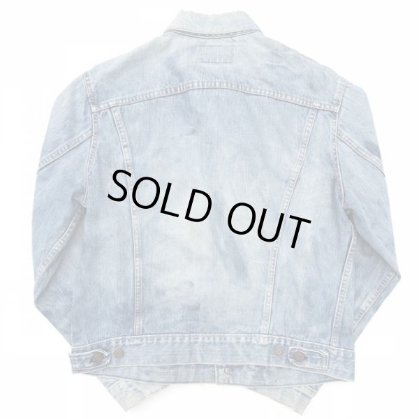 画像2: 70s USA製 LEVI'S 70505 BIGE DENIM JACKET (2)