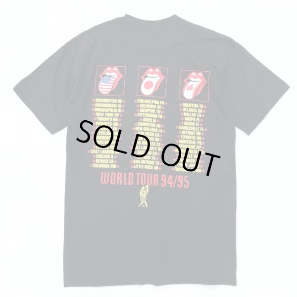 画像2: 90s USA製 ROLLING STONES 94/95 TOUR TEE SHIRT (2)