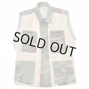 画像: 80s USA製 RE DeNiM US ARMY BDU REMAKE VEST