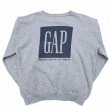 画像1: 90s OLD GAP BIG LOGO SWEAT (1)