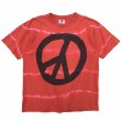 画像1: 90s USA製 PEACE TIEDYE TEE SHIRT (1)