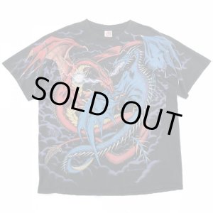 画像: 90s USA製 LIQUID BLUE DRAGON TEE SHIRT