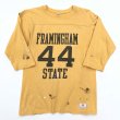 画像1: 70s USA製 CHAMPION 染み込みプリント FOOTBALL TEE SHIRT (1)