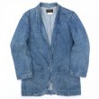 画像1: 80s EDDIE BAUER DENIM TAILORED JACKET (1)