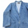 画像2: 80s EDDIE BAUER DENIM TAILORED JACKET (2)