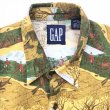 画像2: 90s OLD GAP PAISLEY L/S SHIRT (2)