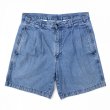 画像1: 90s TWO TACK DENIM CHINO SHORTS (1)