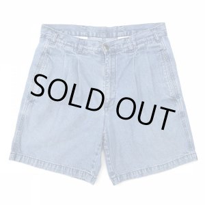 画像: 90s TWO TACK DENIM CHINO SHORTS